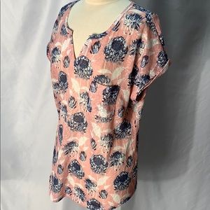 Dept 222 Flowery Shirt